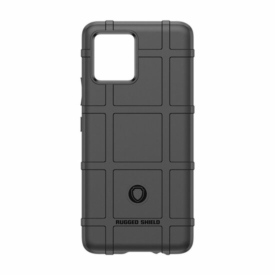 Motorola Moto G72 Hoesje, Rugged Shield TPU Gelcase, Groen