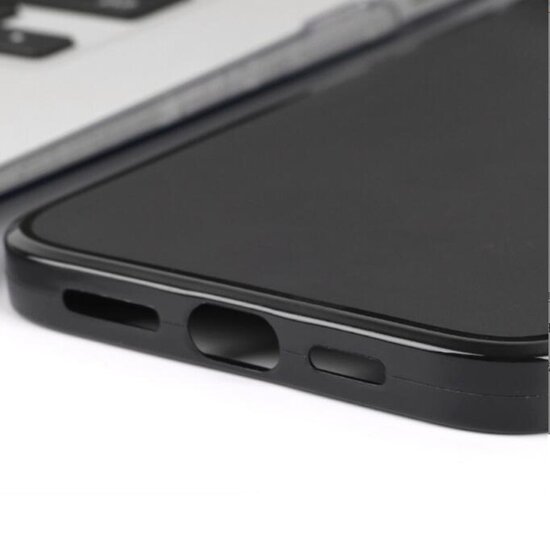 Oppo Reno 8 Lite Hoesje - MobyDefend TPU Backcover - Mat Zwart