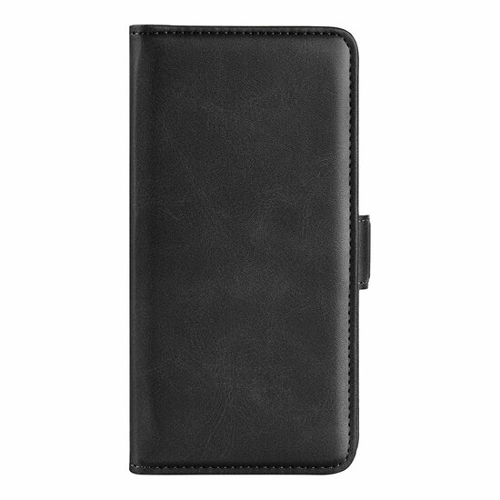 Motorola Moto E22 / E22i Hoesje - MobyDefend Luxe Wallet Book Case (Sluiting Zijkant) - Zwart