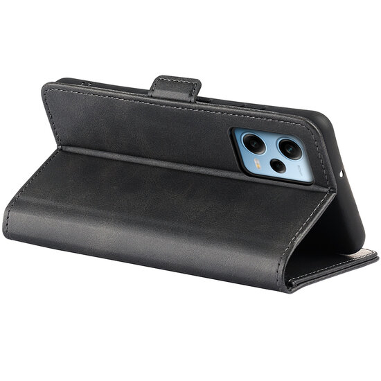Xiaomi Redmi Note 12 Pro 5G Hoesje - MobyDefend Luxe Wallet Book Case (Sluiting Zijkant) - Zwart