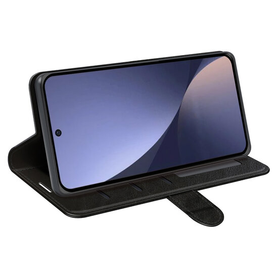 Xiaomi 13 Pro Hoesje - MobyDefend Wallet Book Case (Sluiting Achterkant) - Zwart