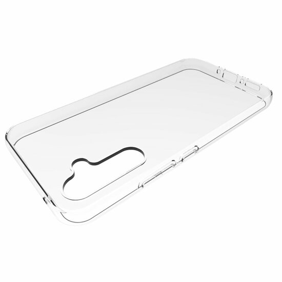 Samsung Galaxy A34 Hoesje - MobyDefend Transparante TPU Backcover - Volledig Doorzichtig