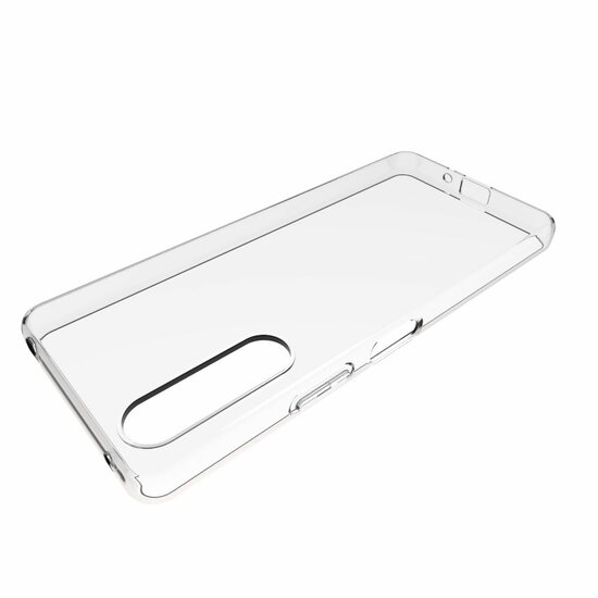 Sony Xperia 10 V Hoesje - MobyDefend Transparante TPU Backcover - Volledig Doorzichtig