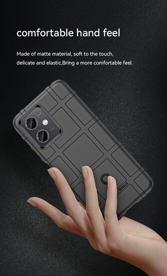 Xiaomi Redmi Note 12 5G Hoesje, Rugged Shield TPU Gelcase, Groen