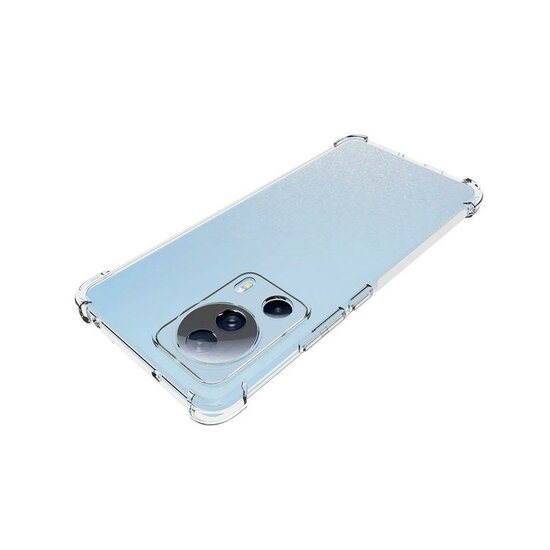 Xiaomi 13 Lite Hoesje - MobyDefend Transparante Shockproof TPU Backcover - Verstevigde Hoeken - Volledig Doorzichtig