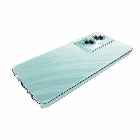 Oppo A79 / OnePlus Nord N30 SE Hoesje - MobyDefend Transparante TPU Backcover - Volledig Doorzichtig