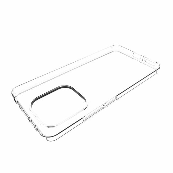Xiaomi Redmi Note 13 4G Hoesje, MobyDefend Transparante TPU Gelcase, Volledig Doorzichtig