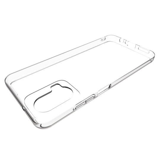 Motorola Moto G34 Hoesje, MobyDefend Transparante TPU Gelcase, Volledig Doorzichtig