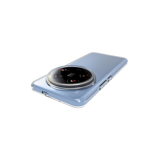 Xiaomi 14 Ultra Hoesje - MobyDefend Transparante TPU Backcover - Volledig Doorzichtig