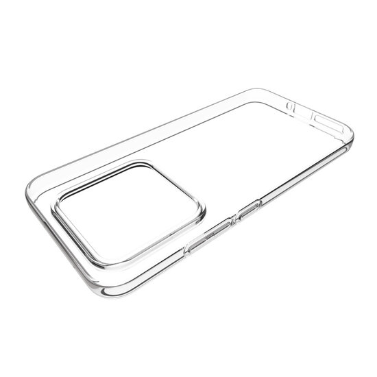 Xiaomi 14 Hoesje - MobyDefend Transparante TPU Backcover - Volledig Doorzichtig