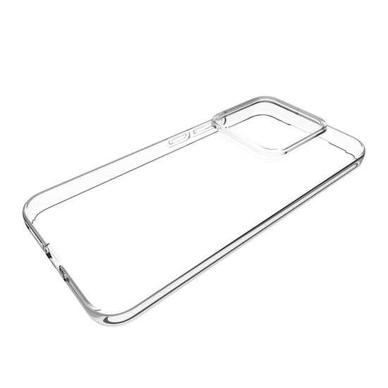 Xiaomi 14 Hoesje, MobyDefend Transparante TPU Gelcase, Volledig Doorzichtig