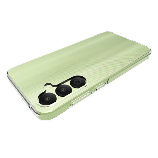 Samsung Galaxy A35 Hoesje, MobyDefend Transparante TPU Gelcase, Volledig Doorzichtig