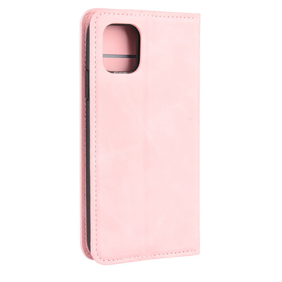iPhone 11 Pro Hoesje - Luxe Wallet Bookcase (Magnetische Sluiting) - Roze