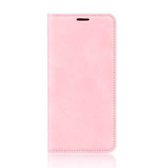 iPhone 11 Pro Hoesje - Luxe Wallet Bookcase (Magnetische Sluiting) - Roze