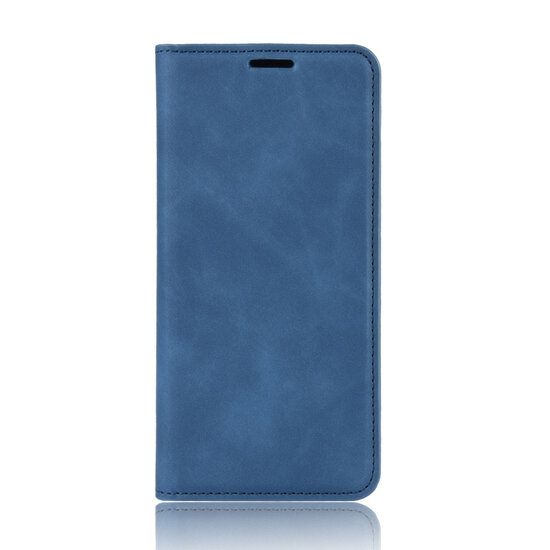 iPhone 11 Pro Hoesje - Luxe Wallet Bookcase (Magnetische Sluiting) - Blauw