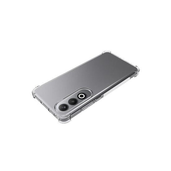 OnePlus Nord CE 4 Hoesje - MobyDefend Transparante Shockproof TPU Backcover - Verstevigde Hoeken - Volledig Doorzichtig