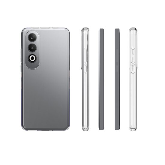 OnePlus Nord CE 4 Hoesje - MobyDefend Transparante TPU Backcover - Volledig Doorzichtig