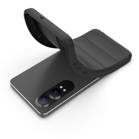 OnePlus Nord CE 4 Lite Hoesje - MobyDefend TPU Gripcase - Zwart