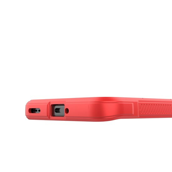 Oppo Reno12 Hoesje - MobyDefend TPU Gripcase - Groen