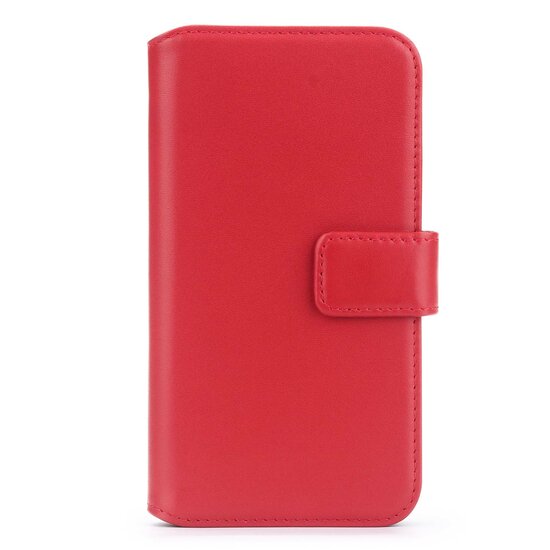 iPhone 12 / iPhone 12 Pro Hoesje - Luxe MobyDefend Wallet Bookcase - Rood