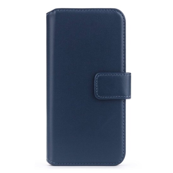 iPhone 11 Hoesje - Luxe MobyDefend Wallet Bookcase - Blauw
