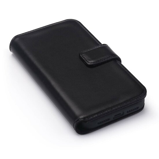 iPhone 13 Pro Max Hoesje - Luxe MobyDefend Wallet Bookcase - Zwart