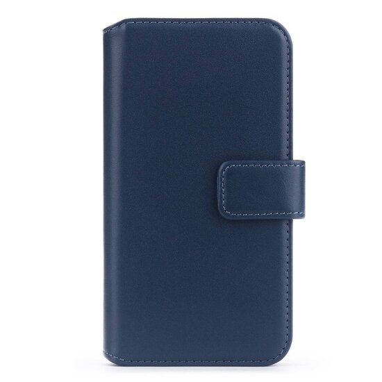 iPhone 15 Pro Max Hoesje - Luxe MobyDefend Wallet Bookcase - Blauw
