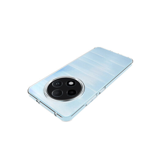 Oppo Reno12 F Hoesje - MobyDefend Transparante TPU Backcover - Volledig Doorzichtig