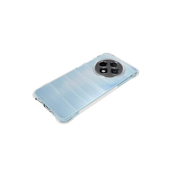Oppo Reno12 F Hoesje - MobyDefend Transparante Shockproof TPU Backcover - Verstevigde Hoeken - Volledig Doorzichtig