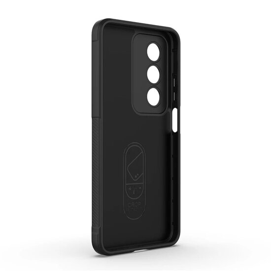 Oppo A80 5G Hoesje - MobyDefend TPU Gripcase - Zwart