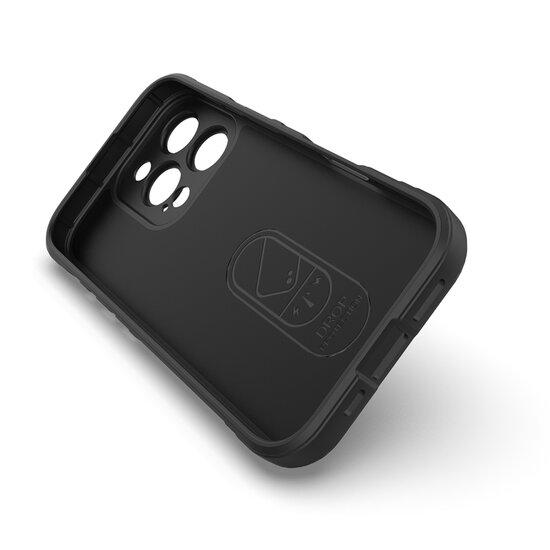 iPhone 16 Pro Hoesje - MobyDefend TPU Gripcase - Paars