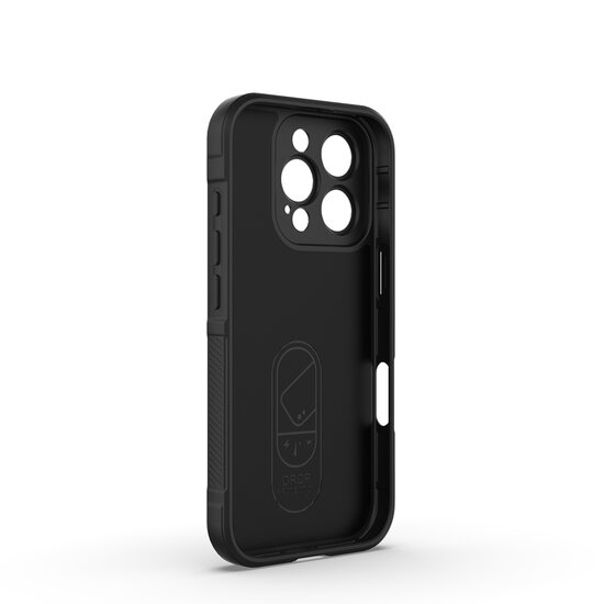 iPhone 16 Pro Hoesje - MobyDefend TPU Gripcase - Paars