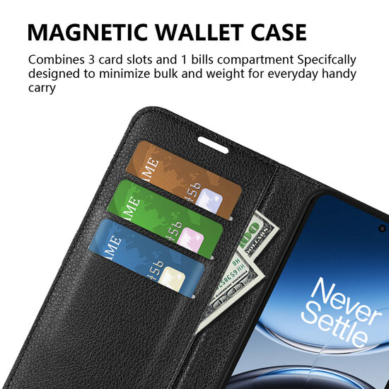 OnePlus Nord 4 Hoesje - MobyDefend Kunstleren Wallet Book Case (Sluiting Voorkant) - Rood