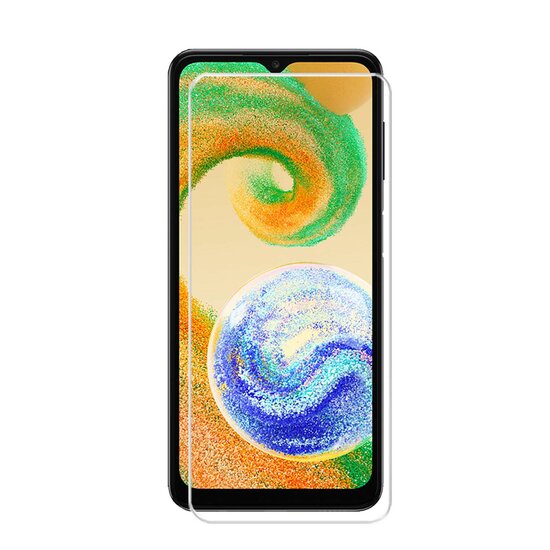 Samsung Galaxy A04s Screenprotector - MobyDefend Case-Friendly Screensaver - Gehard Glas