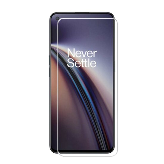 OnePlus Nord CE 2 Screenprotector - MobyDefend Case-Friendly Screensaver - Gehard Glas