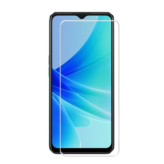 Oppo A57 / A57s / A77 Screenprotector - MobyDefend Case-Friendly Screensaver - Gehard Glas