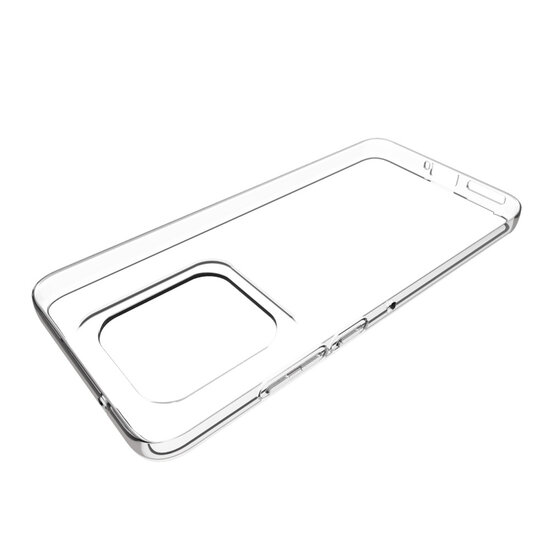 Motorola Edge 50 Neo Hoesje - MobyDefend Transparante TPU Backcover - Volledig Doorzichtig