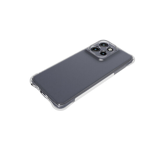 Motorola Edge 50 Neo Hoesje - MobyDefend Transparante Shockproof TPU Backcover - Verstevigde Hoeken - Volledig Doorzichtig