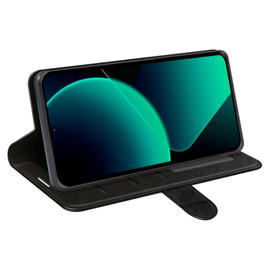 Xiaomi 13T / 13T Pro Hoesje - MobyDefend Wallet Book Case (Sluiting Achterkant) - Zwart