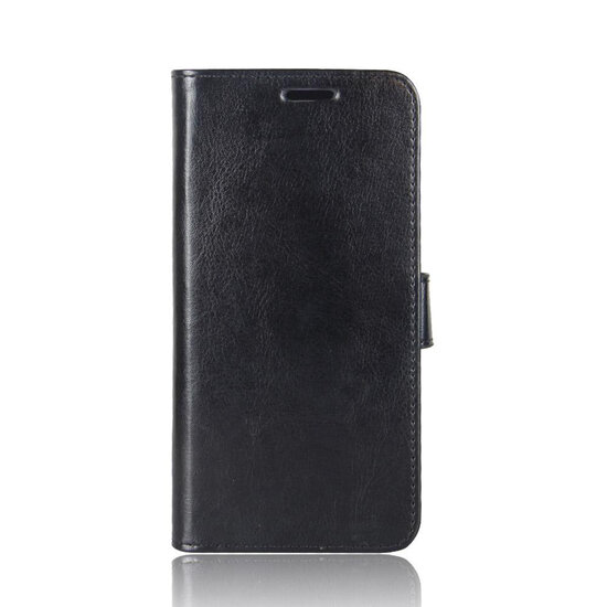 iPhone 11 Hoesje - MobyDefend Wallet Book Case (Sluiting Achterkant) - Zwart