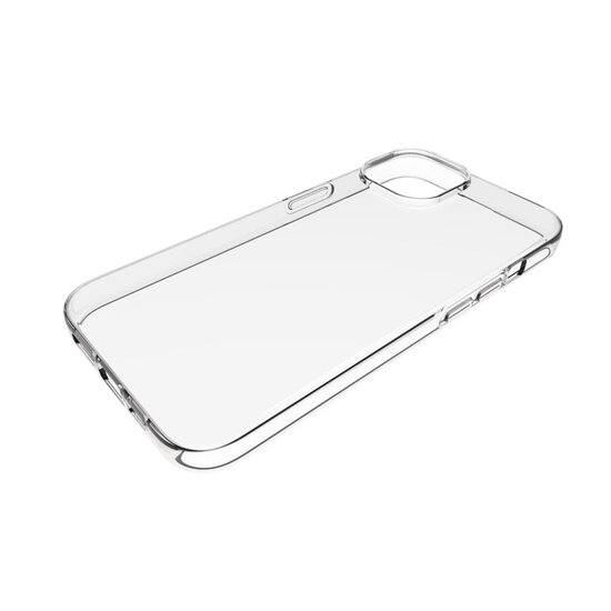 iPhone 15 Hoesje - MobyDefend Transparante TPU Backcover - Volledig Doorzichtig