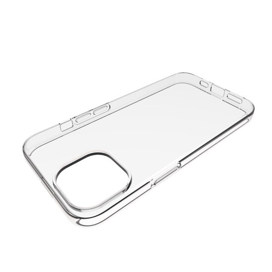 iPhone 15 Hoesje - MobyDefend Transparante TPU Backcover - Volledig Doorzichtig