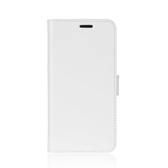 Apple iPhone SE (2020/2022) / iPhone 7 / iPhone 8 Hoesje - MobyDefend Wallet Book Case (Sluiting Achterkant) - Wit