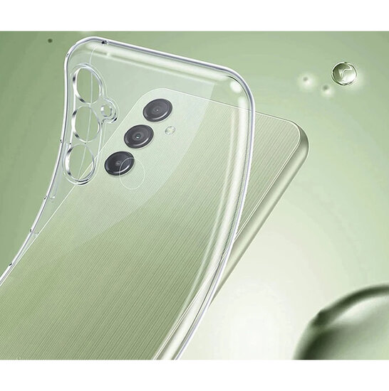 Samsung Galaxy S24 Hoesje - MobyDefend Transparante TPU Backcover - Volledig Doorzichtig