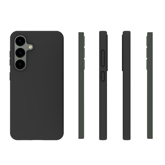 Samsung Galaxy S24 Plus (S24+) Hoesje - MobyDefend TPU Backcover - Mat Zwart