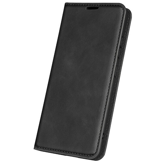 Samsung Galaxy S23 Hoesje - Luxe Wallet Bookcase (Magnetische Sluiting) - Zwart