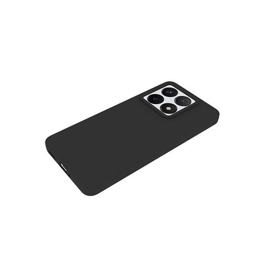 Xiaomi 14T Hoesje - MobyDefend TPU Backcover - Mat Zwart