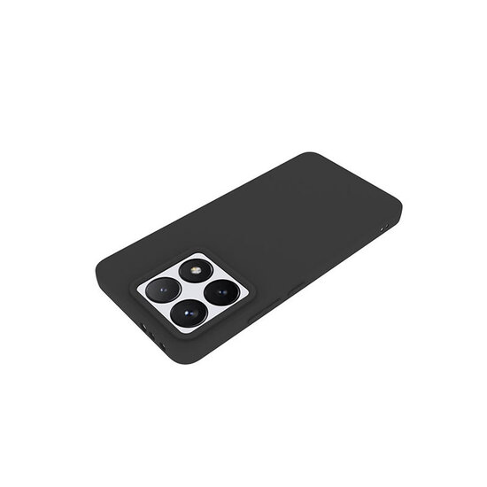Xiaomi 14T Hoesje - MobyDefend TPU Backcover - Mat Zwart