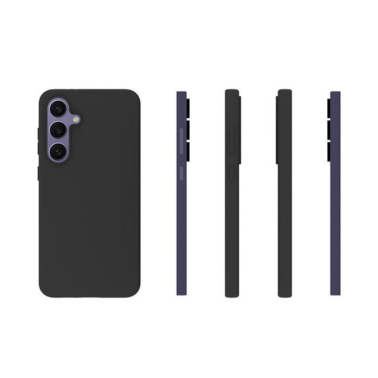 Samsung Galaxy S24 FE Hoesje - MobyDefend TPU Backcover - Mat Zwart
