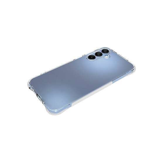Samsung Galaxy A16 Hoesje - MobyDefend Transparante Shockproof TPU Backcover - Verstevigde Hoeken - Volledig Doorzichtig